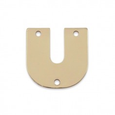 Connettore dorato  a U 21x22 mm, x 1
