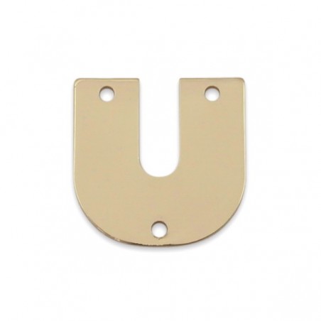 Connettore dorato  a U 21x22 mm, x 1