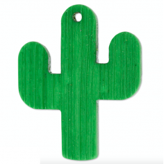 Charm Cactus verde  40 mm, x 1