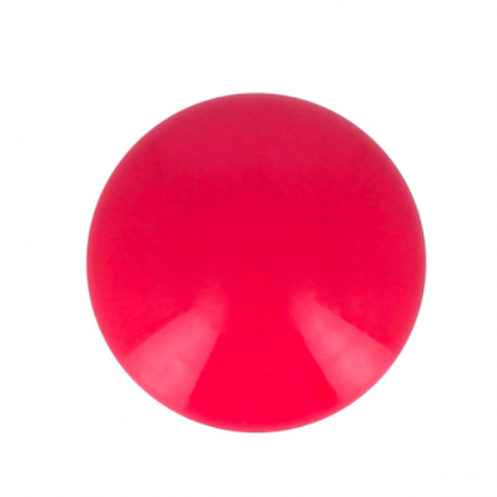 Coppia cabochon in resina opaco rosso 10mm