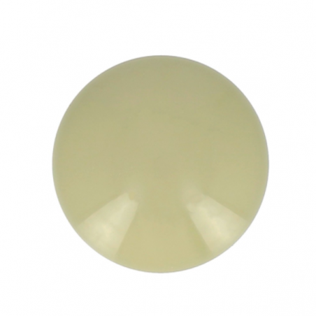 Coppia cabochon in resina opaco khaki 14 mm