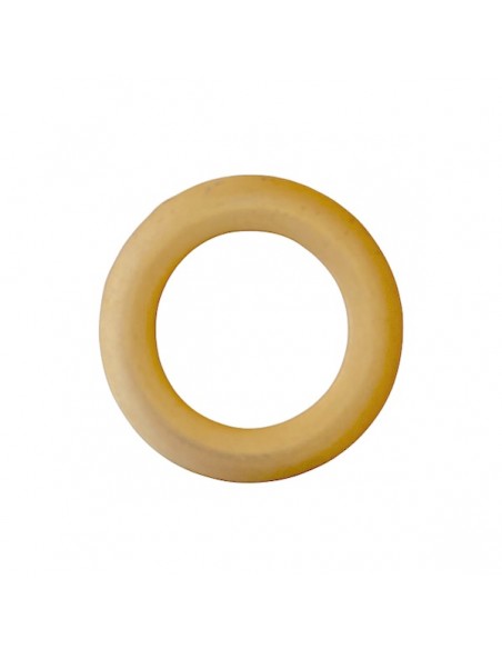 Charm connettore dorato satinato leggermente ondulato placchetta 38x26mm, x 1