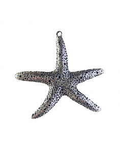 Charm pendente stella marina argento americano 55x52 mm