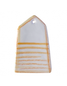 Charm realizzato a mano in ceramica il Cabina Mare con...