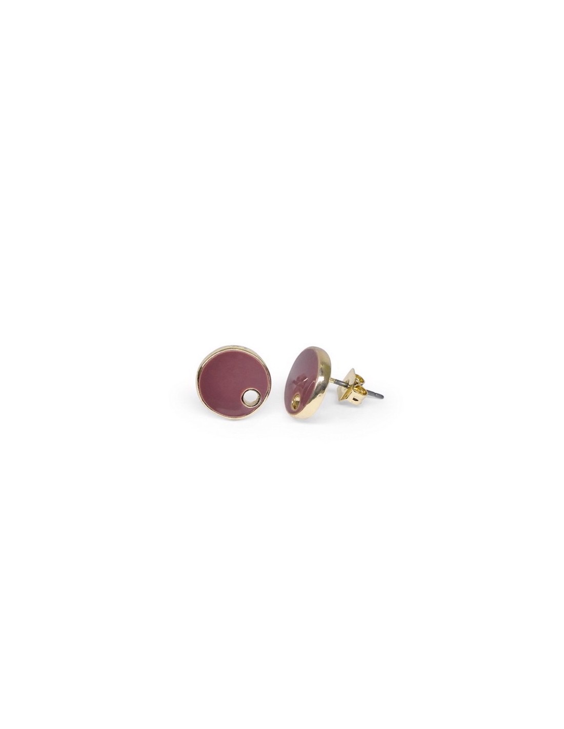 Orecchini A Cerchio 50mm In Oro Filled 18kt – Multicolore – Unisex