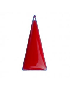 Charm smaltato lungo triangolo smaltato su entrambi i...