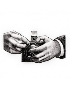 Charm taglio laser mani e macchina fotografica Vintage...