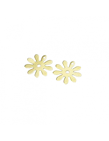 Charm dorato in ottone grezzo piccolo...