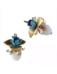 Charm "Le Bacche" di Koccode realizzato a mano con goccia...