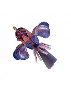 Charm "Le Bacche" di Koccode realizzato a mano con goccia...