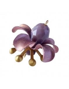 Charm "Le Bacche" di Koccode realizzato a mano con goccia...
