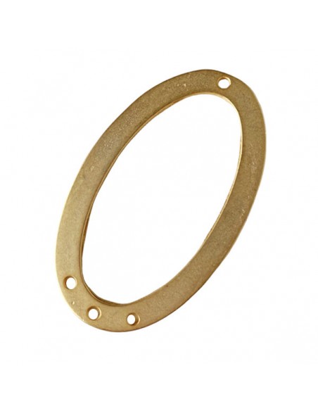Grande Charm connettore ovale con 58x35mm, x 1