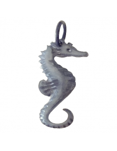 Charm pendente cavalluccio marino toffe in corno