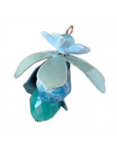 Charm "Le Bacche" di Koccode fatto a mano con fiori...