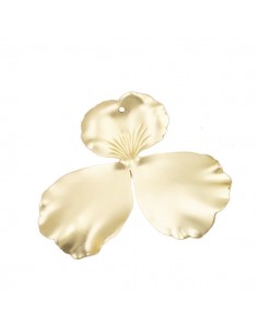 Grande Charm fiore trifoglio matt 40x35 mm, x 1