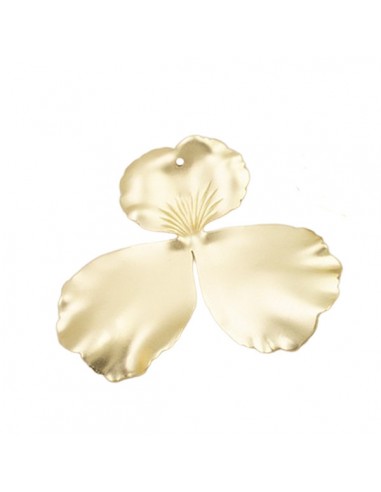 Grande Charm fiore trifoglio matt 40x35 mm, x 1