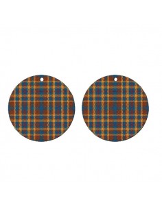 Coppia di pendenti in legno collezione "Christmas...