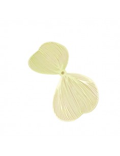 Charm ali di farfalla metallizzato verde pistacchio...