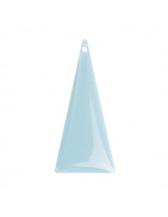 Charm smaltato lungo triangolo smaltato su entrambi i...