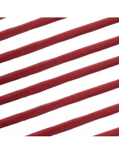 Cordone di seta cucito rosso scuro 3-5mm, 50 cm