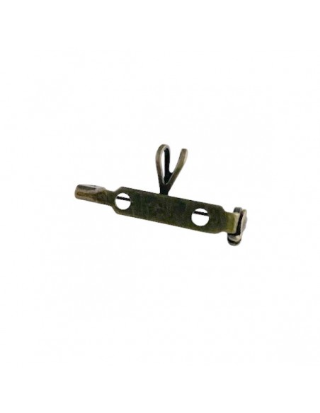 Spilla per abiti bronzata con anellino 30 mm, x 1