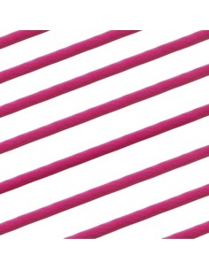 Cordone di seta cucito fuxia 3-5mm, 50 cm