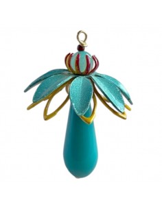 Charm "Le Bacche" di Koccode fatto a mano con perla in...