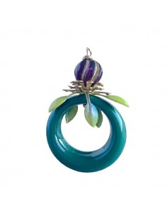 Charm "Le Bacche" di Koccode fatto a mano con perle in...