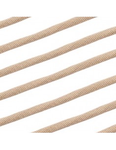 Cordoncino elastico sabbia spessore 3 mm, x 50 cm