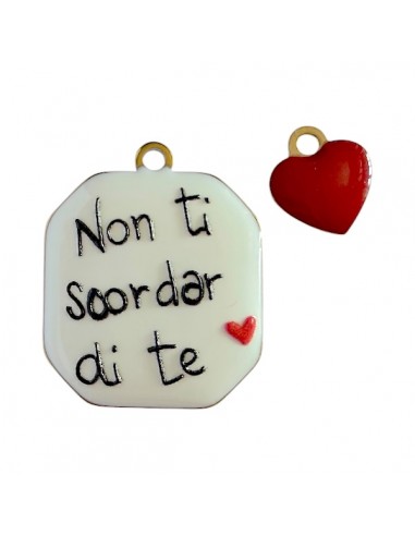 Coppia piccoli charms della collezione...