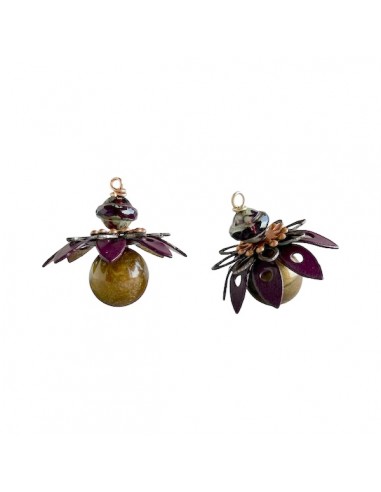 Charm "Le Bacche" di Koccode fatto a mano con...