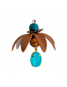 Charm "Le Bacche" di Koccode fatto a mano con perla in...