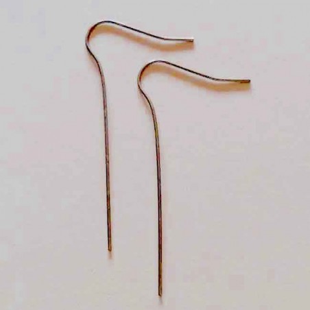 Monachella per orecchino colore bronzo