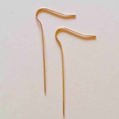 Monachella per orecchino colore oro