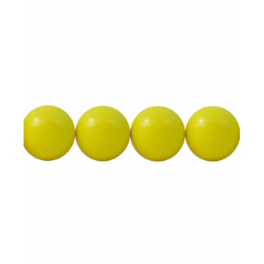 Perla giallo limone 25 mm, x1