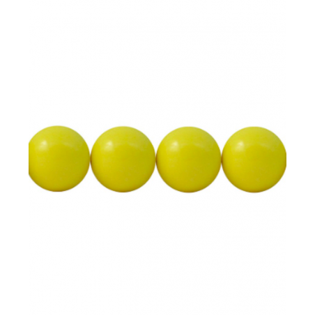 Perla giallo limone 25 mm, x1