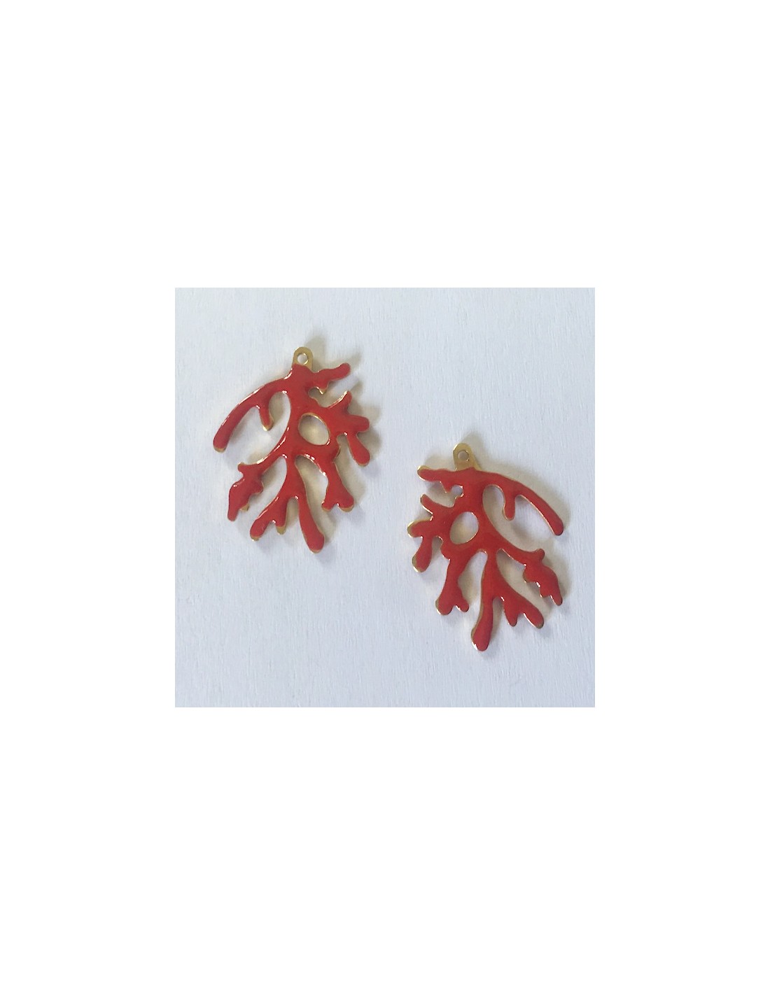 Cuori In Legno Rosso Laccato - Decorazione Fai Da Te, 10 Pezzi Da 3 A 50 Cm