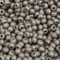Rocailles 2mm color grigio opaco x 5 gr.