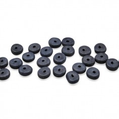 Confezione da 20 dischetti in ceramica blu 6,5x2,2mm