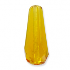 Perla Preciosa sfaccettata topazio 20x9mm, x 1