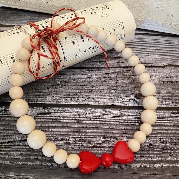 Collana Rajola Amalfi Corallo e Perle ◇ Schepis Gioielleria ◇ - Gioielli online