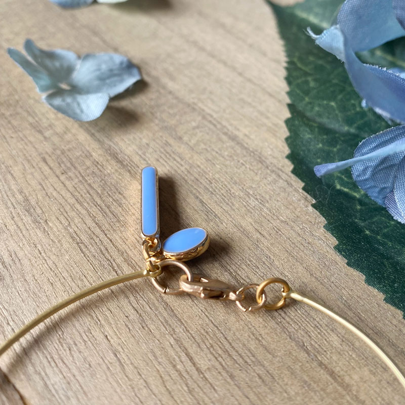 Braccialetto Sottile Linea Blu – 2 Pezzi – Sostieni La Polizia – Braccialetto In Gomma