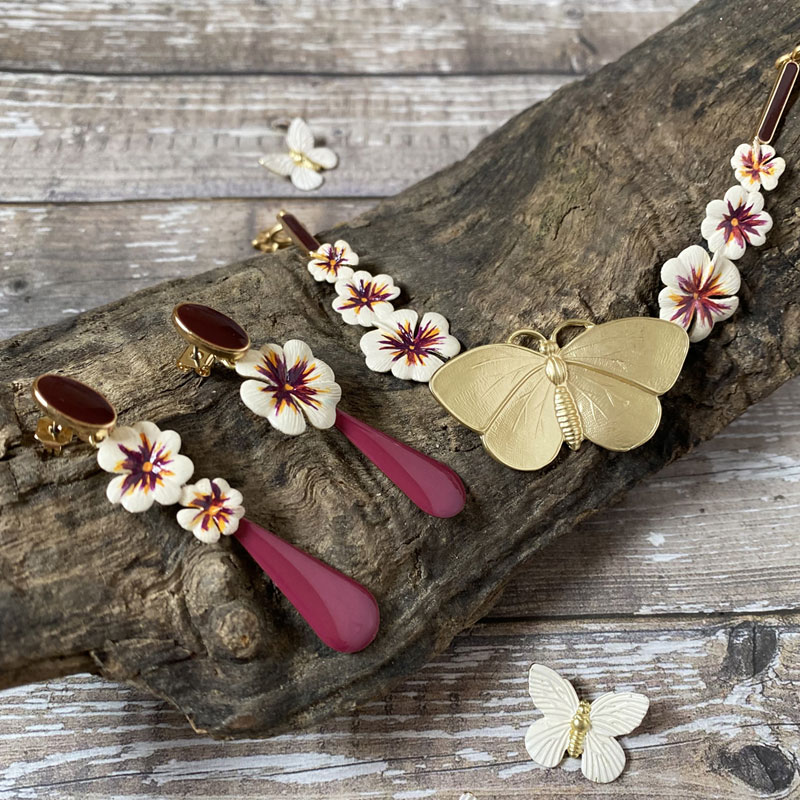 Parure Collana + Orecchini