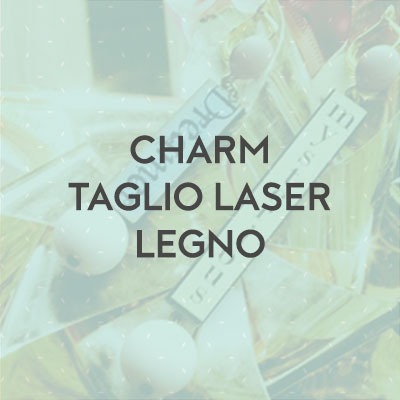 Charms Taglio Laser: Orecchini Naif